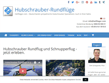 Tablet Screenshot of heliflieger.com